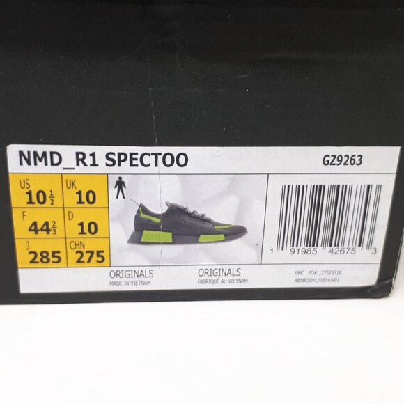 Adidas Originals NMD R1 Spectoo Signal Green GZ9263 Shoe Sneaker Mens 10.5 US - Picture 10 of 12